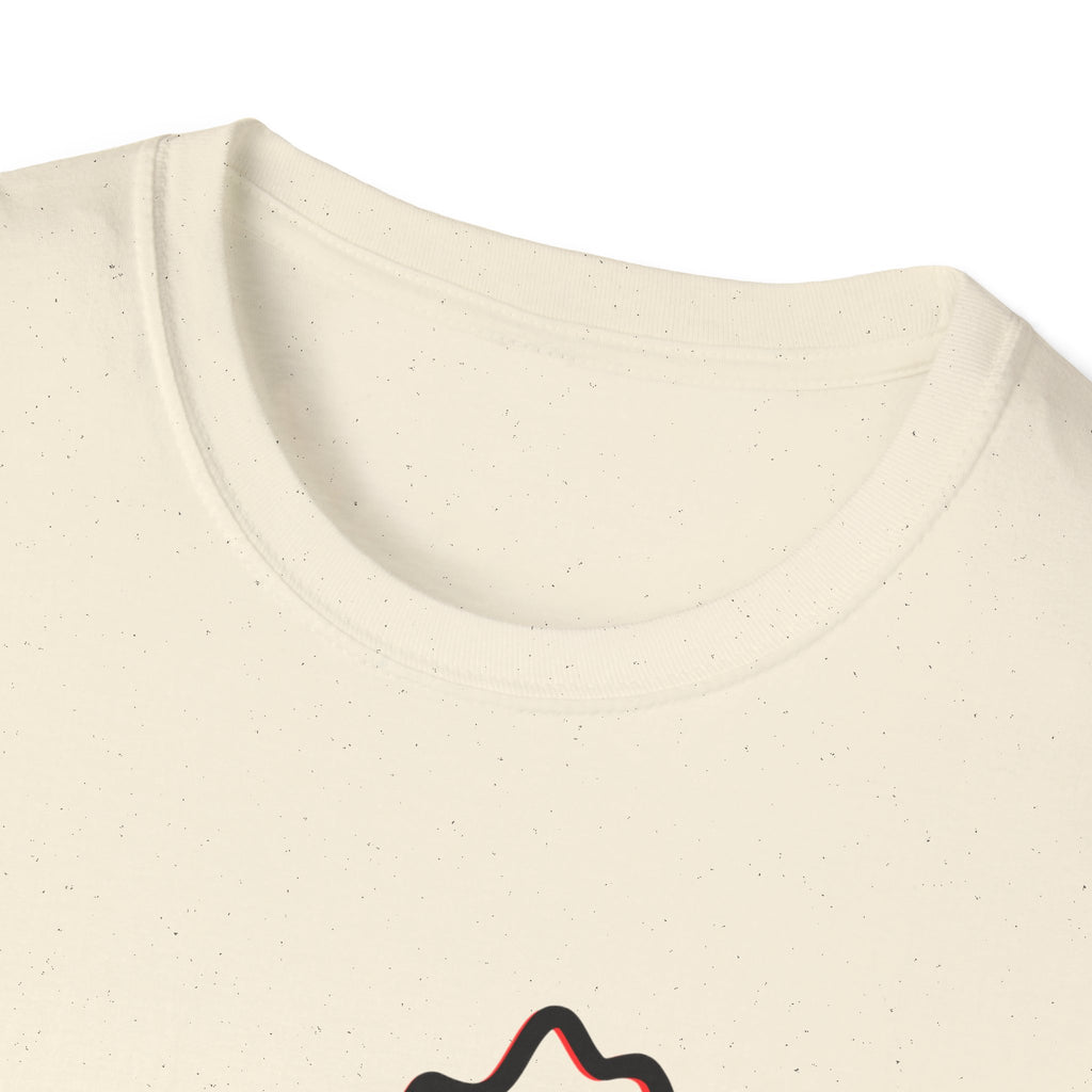 Virginia Outline T-Shirt — State Pride Tee with "West Virginia" Text