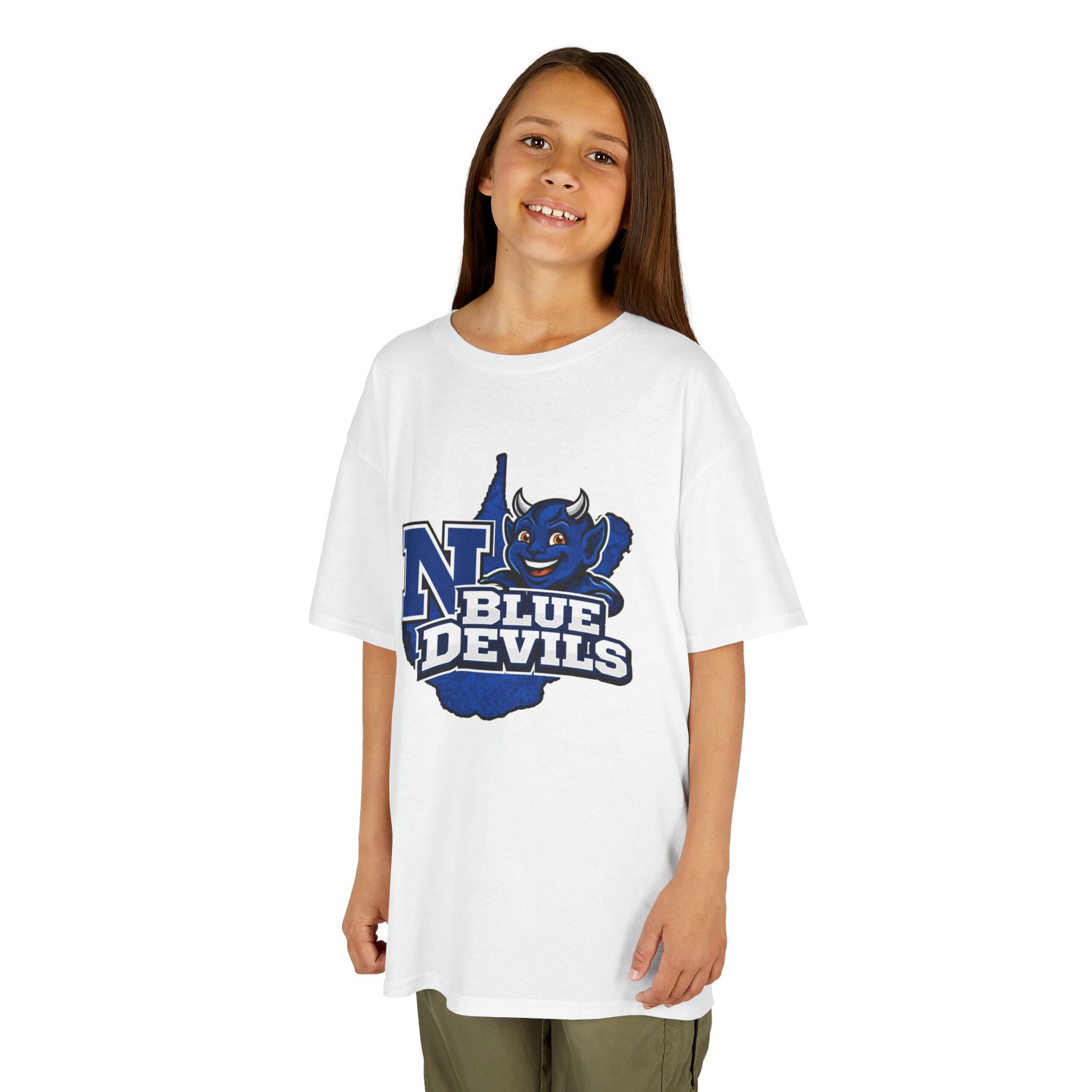 Blue Devils Kids T‑Shirt — 'N Blue Devils' School Spirit Tee