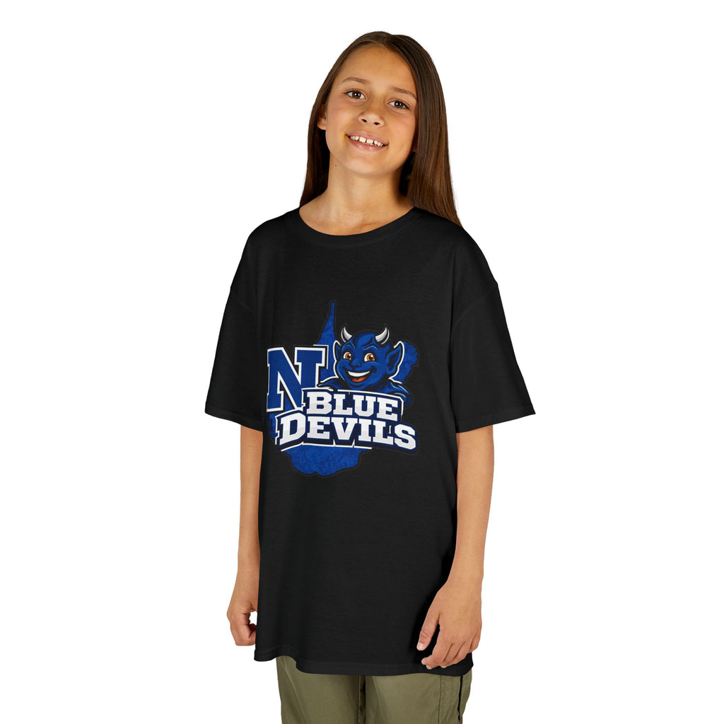 Blue Devils Kids T‑Shirt — 'N Blue Devils' School Spirit Tee