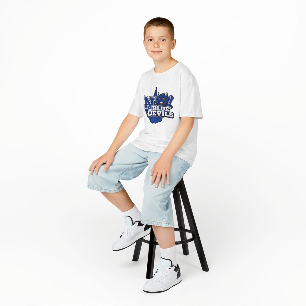 Blue Devils Kids T‑Shirt — 'N Blue Devils' School Spirit Tee