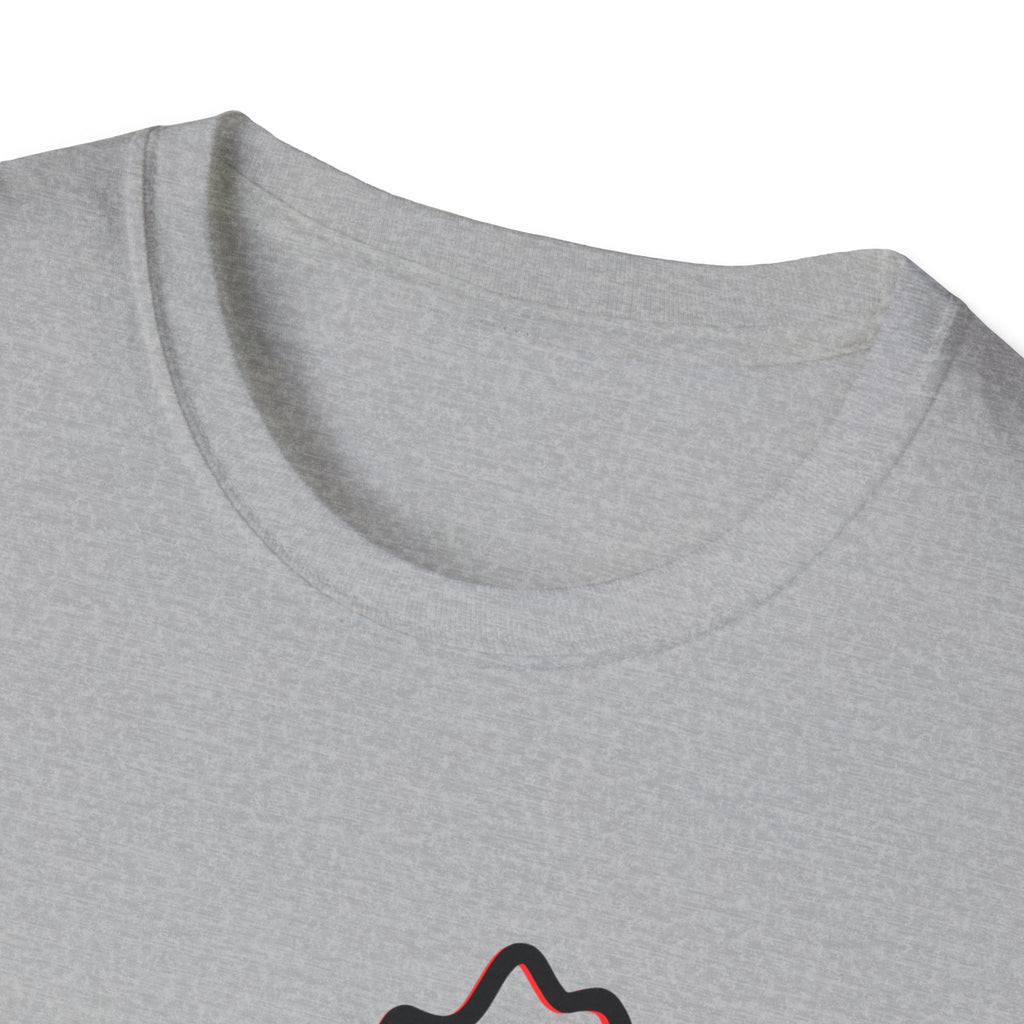 Virginia Outline T-Shirt — State Pride Tee with "West Virginia" Text