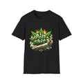 Roll Shit Graphic T-Shirt — Cannabis Leaf Joint Design