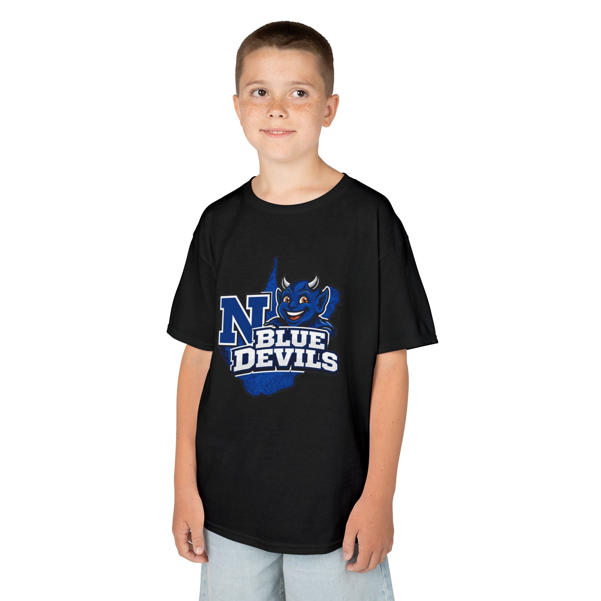 Blue Devils Kids T‑Shirt — 'N Blue Devils' School Spirit Tee