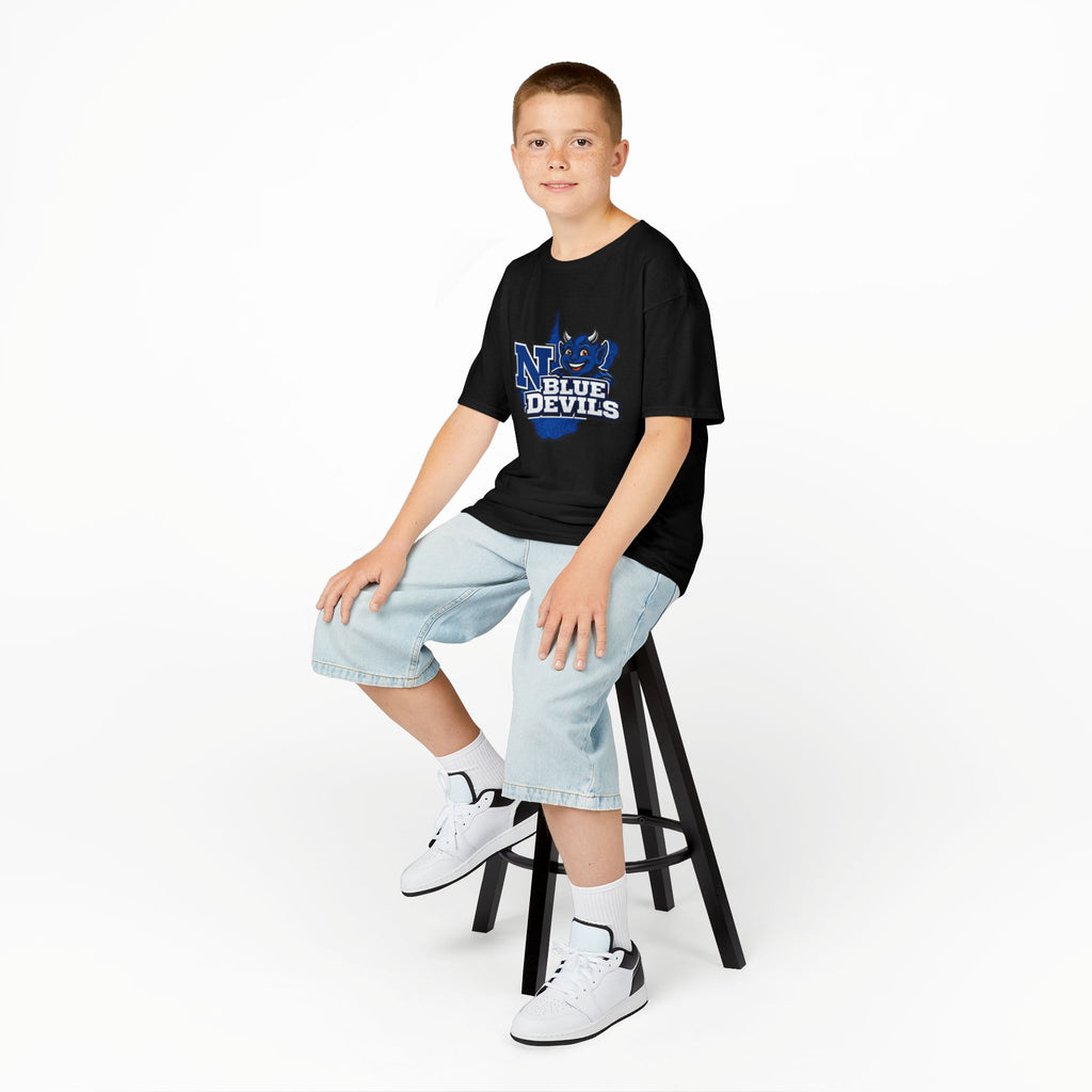 Blue Devils Kids T‑Shirt — 'N Blue Devils' School Spirit Tee