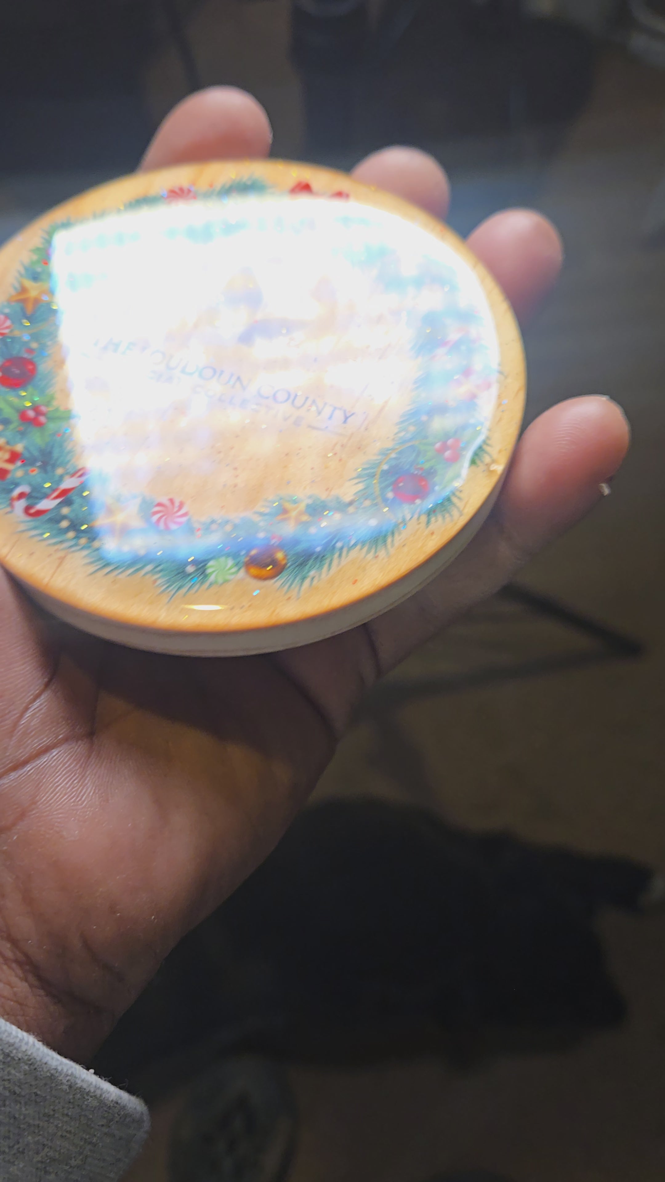 Custom Round coasters w/Epoxy